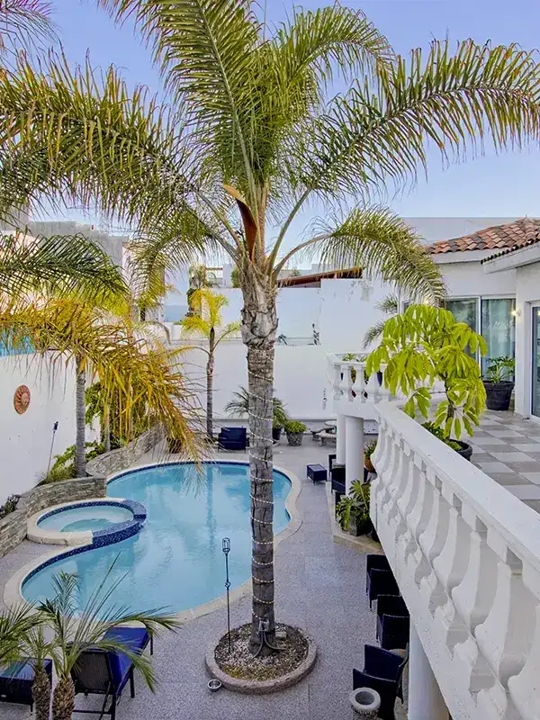 Twilight Recovery luxury pool and residential environment