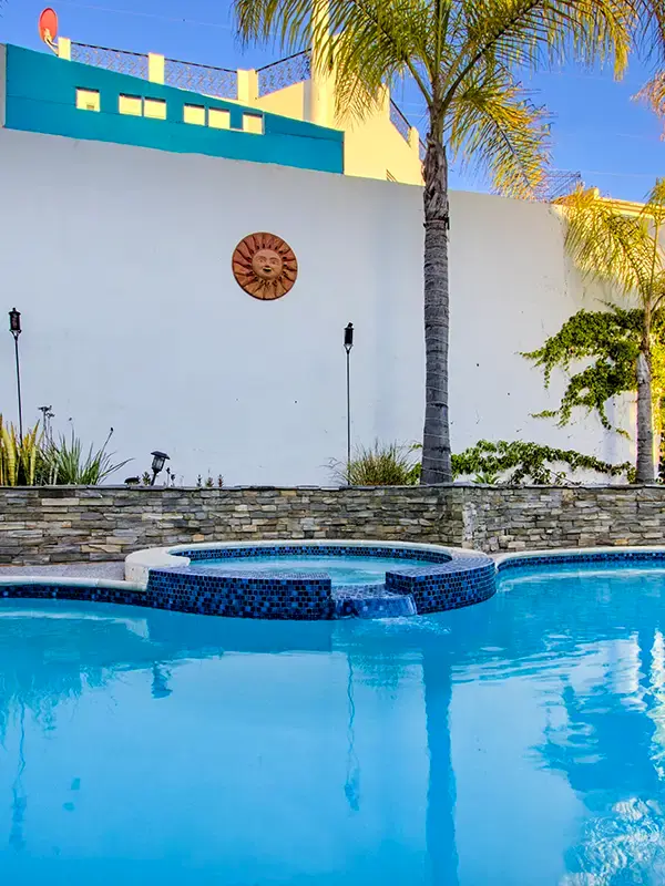 Twilight Recovery luxury pool and residential environment